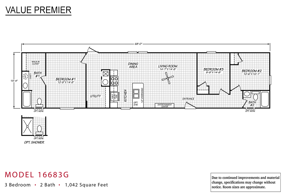 16683G floorplan