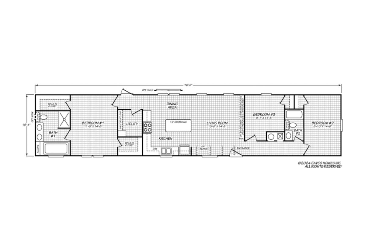 AL-16763S floorplan