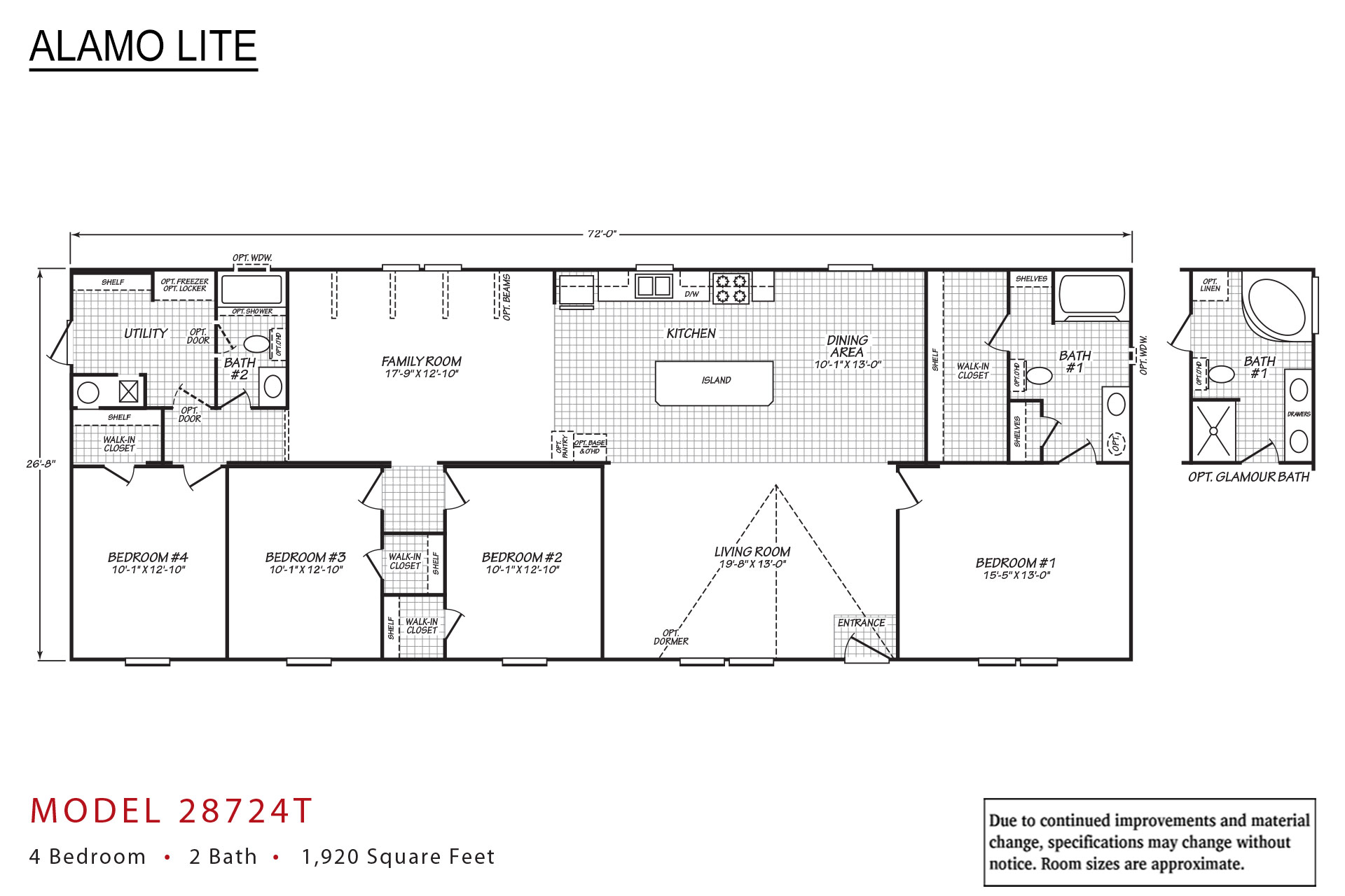 AL-28724T floorplan