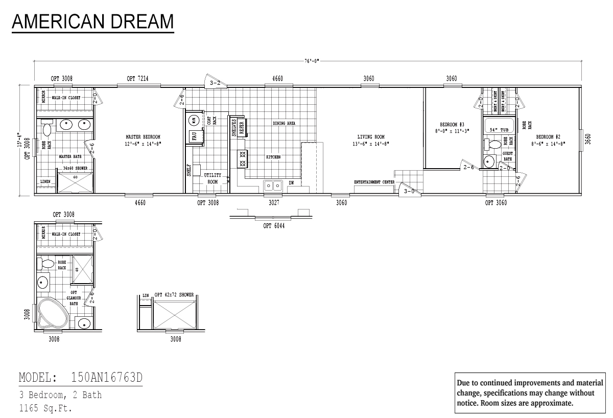 AN16763D floorplan