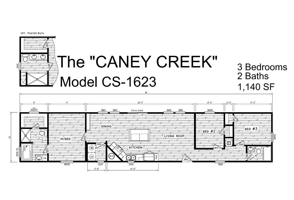 Caney Creek CS-1623