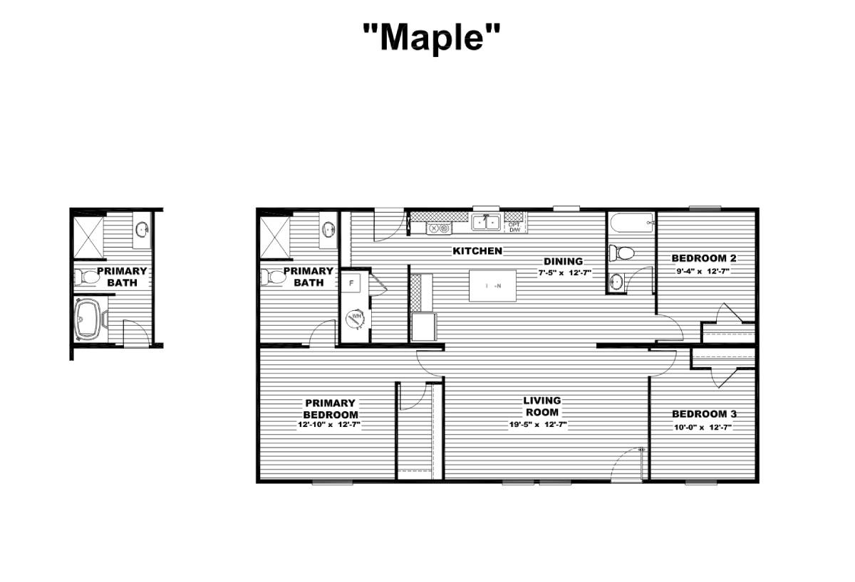 Maple TRT28483M