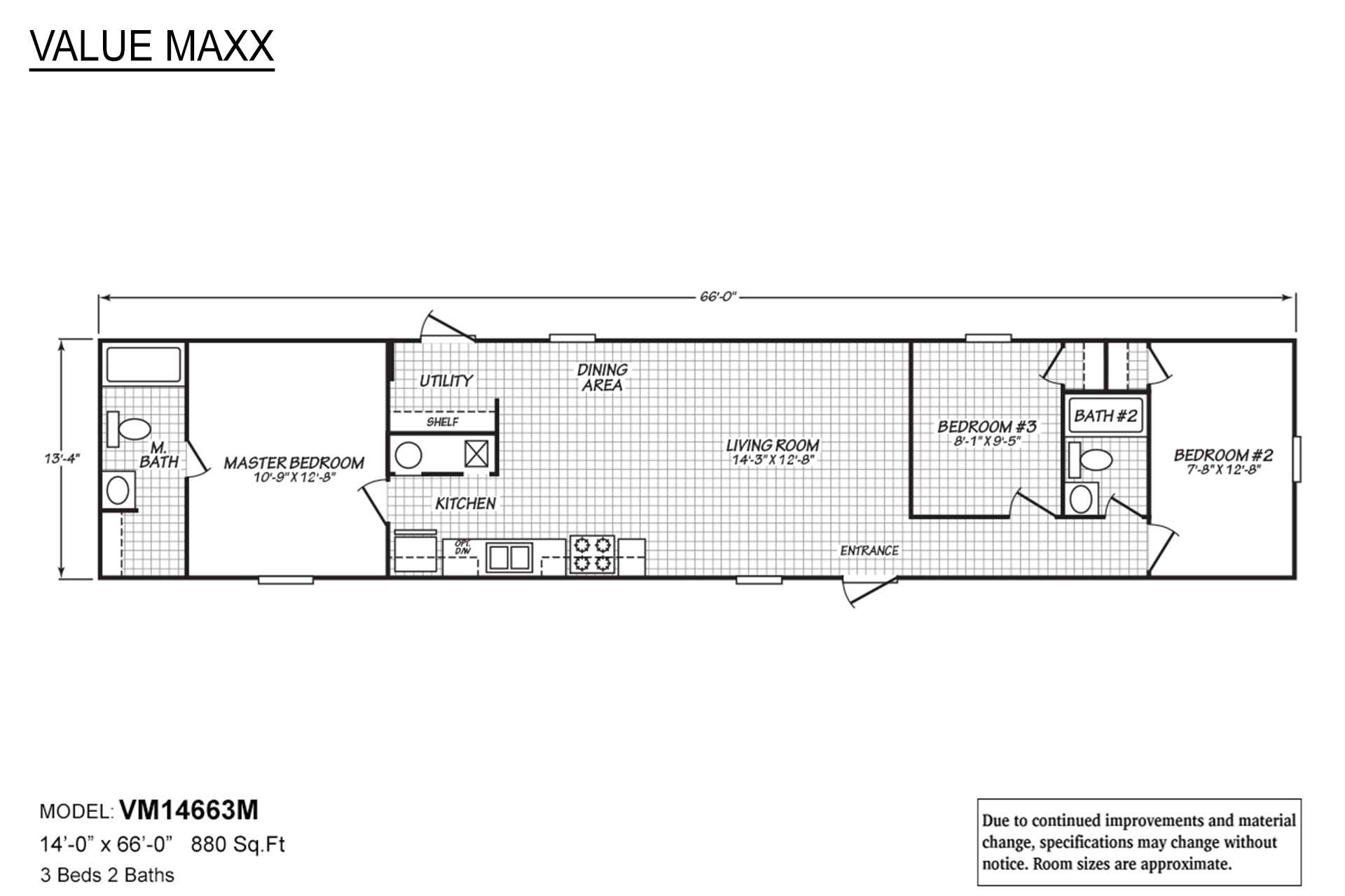 VM-14663M floorplan