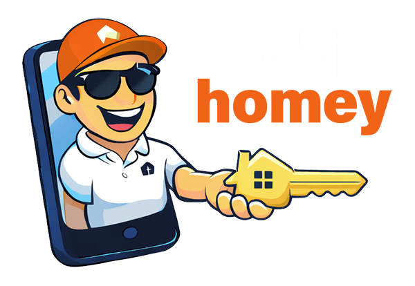 Mobile Homey mascot logo