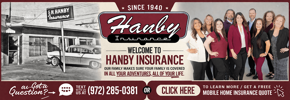 Hanby Insurance partner ad